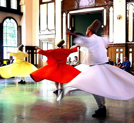 Whirling Dervishes at Sirkeci station