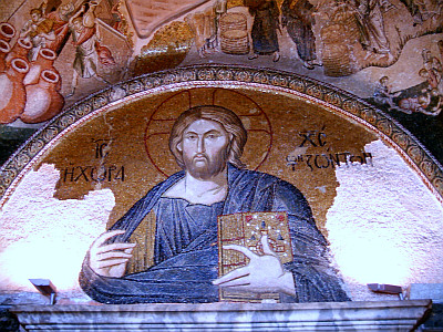 Christ pantocrator in Chora church