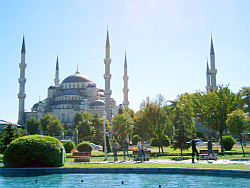 Symbol of Turkey : the blue mosque