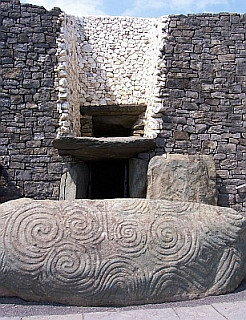 Entry of Newgrange tumulus