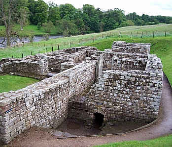 Remains of baths in the fort of Chester