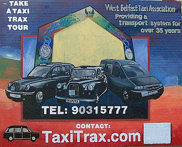 Peinture murale : hommage aux taxis