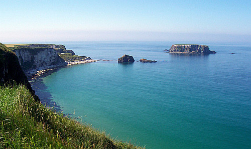 Antrim coast : from Carrick-a-rede rope side